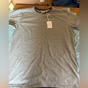 NWT Smash Mens Designer Short Sleeve T Heather Gray Summer Chic Size XL